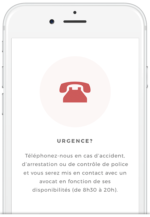 Étape 4 : En cas d'urgence, vous pouvez nous appeler