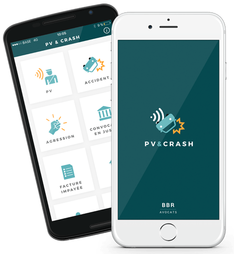 L'application mobile PV & Crash permet de transmettre facilement vos documents à nos avocats qui se chargeront de trouver une solution à vos problèmes.